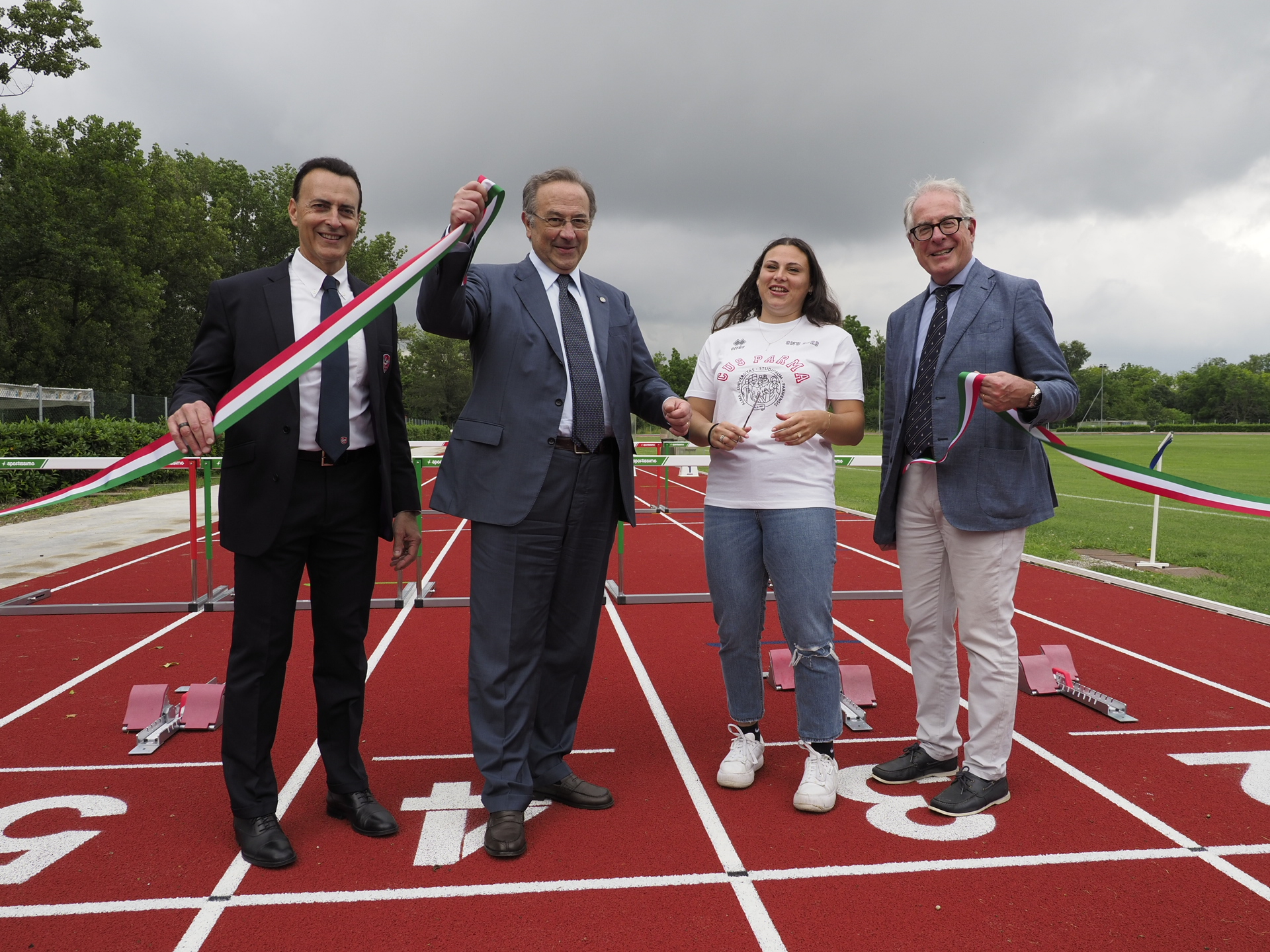 Parma Inaugurata La Nuova Pista Di Atletica Al Campus