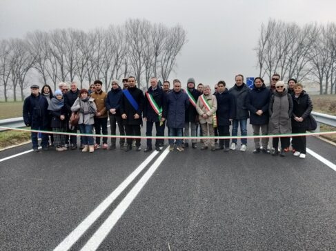 Noceto, il sindaco Fecci inaugura la tangenziale:"Un giorno storico"